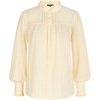 image:imageSCARLET DARKNESS Gothic Victorian Blouse Tops for Women 2026 Cotton Long Sleeve Renaissance ShirtBeige