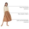 image:imageSCARLET DARKNESS Gothic Victorian Blouse Tops for Women 2026 Cotton Long Sleeve Renaissance ShirtBeige