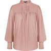 image:imageSCARLET DARKNESS Gothic Victorian Blouse Tops for Women 2026 Cotton Long Sleeve Renaissance ShirtDusty Pink