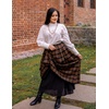 image:imageSCARLET DARKNESS Gothic Victorian Blouse Tops for Women 2026 Cotton Long Sleeve Renaissance ShirtWhite
