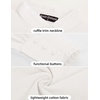 image:imageSCARLET DARKNESS Gothic Victorian Blouse Tops for Women 2026 Cotton Long Sleeve Renaissance ShirtWhite