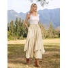 image:imageSCARLRT Darkness Long Skirts for Women Renaissance Flowy Pirate Maxi SkirtBeige