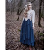image:imageSCARLRT Darkness Long Skirts for Women Renaissance Flowy Pirate Maxi SkirtBlue Plaid