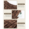 image:imageSCARLRT Darkness Long Skirts for Women Renaissance Flowy Pirate Maxi SkirtEarthy Brown Plaid