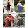 image:imageSCARLRT Darkness Long Skirts for Women Renaissance Flowy Pirate Maxi SkirtLight Blue