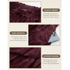 image:imageSCARLRT Darkness Long Skirts for Women Renaissance Flowy Pirate Maxi SkirtWine Plaid