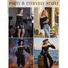 image:imageScarlet Darkness Bell Sleeve Tops for Women Renaissance Peasant BlouseBlack