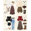 image:imageScarlet Darkness Bell Sleeve Tops for Women Renaissance Peasant BlouseNavy