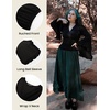image:imageScarlet Darkness Bell Sleeve Tops for Women Renaissance Pirate ShirtBlack