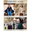 image:imageScarlet Darkness Bell Sleeve Tops for Women Renaissance Pirate ShirtBlack