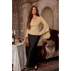 image:imageScarlet Darkness Bell Sleeve Tops for Women Renaissance Pirate ShirtKhaki