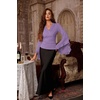 image:imageScarlet Darkness Bell Sleeve Tops for Women Renaissance Pirate ShirtLight Purple