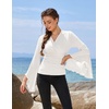 image:imageScarlet Darkness Bell Sleeve Tops for Women Renaissance Pirate ShirtWhite
