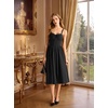 image:imageScarlet Darkness Corset Midi Dress Women Cocktail Party Milkmaid SundressBlack