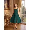 image:imageScarlet Darkness Corset Midi Dress Women Cocktail Party Milkmaid SundressDark Green