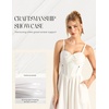 image:imageScarlet Darkness Corset Midi Dress Women Cocktail Party Milkmaid SundressWhite