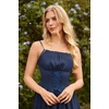 image:imageScarlet Darkness Corset Mini Sundress Chiffon Homecoming Dress for WomenBlue