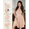 image:imageScarlet Darkness Corset Mini Sundress Chiffon Homecoming Dress for WomenCream Yellow