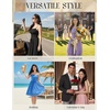 image:imageScarlet Darkness Corset Mini Sundress Chiffon Homecoming Dress for WomenOrange