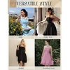 image:imageScarlet Darkness Corset Mini Sundress Chiffon Homecoming Dress for WomenPink Purple