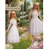 image:imageScarlet Darkness Corset Mini Sundress Chiffon Homecoming Dress for WomenWhite