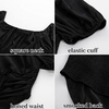 image:imageScarlet Darkness Corset Top for Women Crop Renaissance Shirt Plus Size Tops Pirate Witchy BlouseBlack