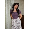 image:imageScarlet Darkness Corset Top for Women Crop Renaissance Shirt Plus Size Tops Pirate Witchy BlouseGrape Royale