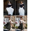 image:imageScarlet Darkness Corset Top for Women Crop Renaissance Shirt Plus Size Tops Pirate Witchy BlouseIvory