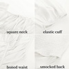 image:imageScarlet Darkness Corset Top for Women Crop Renaissance Shirt Plus Size Tops Pirate Witchy BlouseWhite