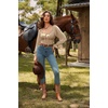 image:imageScarlet Darkness Corset Tops for Women Long Sleeve Renaissance Shirt BlouseKhaki
