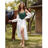 image:imageScarlet Darkness Corset Tops for Women Vintage Sweetheart Fishboned BustierGreen