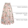 image:imageScarlet Darkness Floral Maxi Skirts for Women Summer Victorian Long SkirtBlush Pink