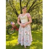 image:imageScarlet Darkness Floral Maxi Skirts for Women Summer Victorian Long SkirtBlush Pink