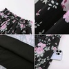 image:imageScarlet Darkness Floral Maxi Skirts for Women Summer Victorian Long SkirtDark Rose