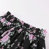 image:imageScarlet Darkness Floral Maxi Skirts for Women Summer Victorian Long SkirtDark Rose