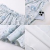 image:imageScarlet Darkness Floral Maxi Skirts for Women Summer Victorian Long SkirtSoft Blue