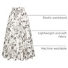image:imageScarlet Darkness Floral Maxi Skirts for Women Summer Victorian Long SkirtTwilight Blossom