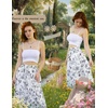 image:imageScarlet Darkness Floral Maxi Skirts for Women Summer Victorian Long SkirtTwilight Blossom