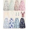 image:imageScarlet Darkness Floral Maxi Skirts for Women Summer Victorian Long SkirtTwilight Blossom
