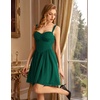 image:imageScarlet Darkness Lace Corset Mini Dress with Pocket Women Teens Grad OutfitDark Green