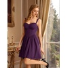 image:imageScarlet Darkness Lace Corset Mini Dress with Pocket Women Teens Grad OutfitGrape Royale
