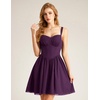 image:imageScarlet Darkness Lace Corset Mini Dress with Pocket Women Teens Grad OutfitGrape Royale