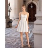 image:imageScarlet Darkness Lace Corset Mini Dress with Pocket Women Teens Grad OutfitIvory White