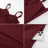 image:imageScarlet Darkness Lace Corset Mini Dress with Pocket Women Teens Grad OutfitWine