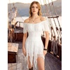 image:imageScarlet Darkness Lace Mini Skirts for Women Renaissance Boho Short SkirtWhite