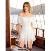 image:imageScarlet Darkness Lace Mini Skirts for Women Renaissance Boho Short SkirtWhite