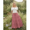 image:imageScarlet Darkness Long Skirts for Women Flowy Tiered Renaissance Maxi SkirtDusty Rose