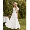 image:imageScarlet Darkness Long Skirts for Women Flowy Tiered Renaissance Maxi SkirtWhite