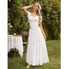 image:imageScarlet Darkness Long Skirts for Women Flowy Tiered Renaissance Maxi SkirtWhite