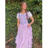 image:imageScarlet Darkness Long Skirts for Women Ruffled Flowy Renaissance Maxi SkirtLight Purple